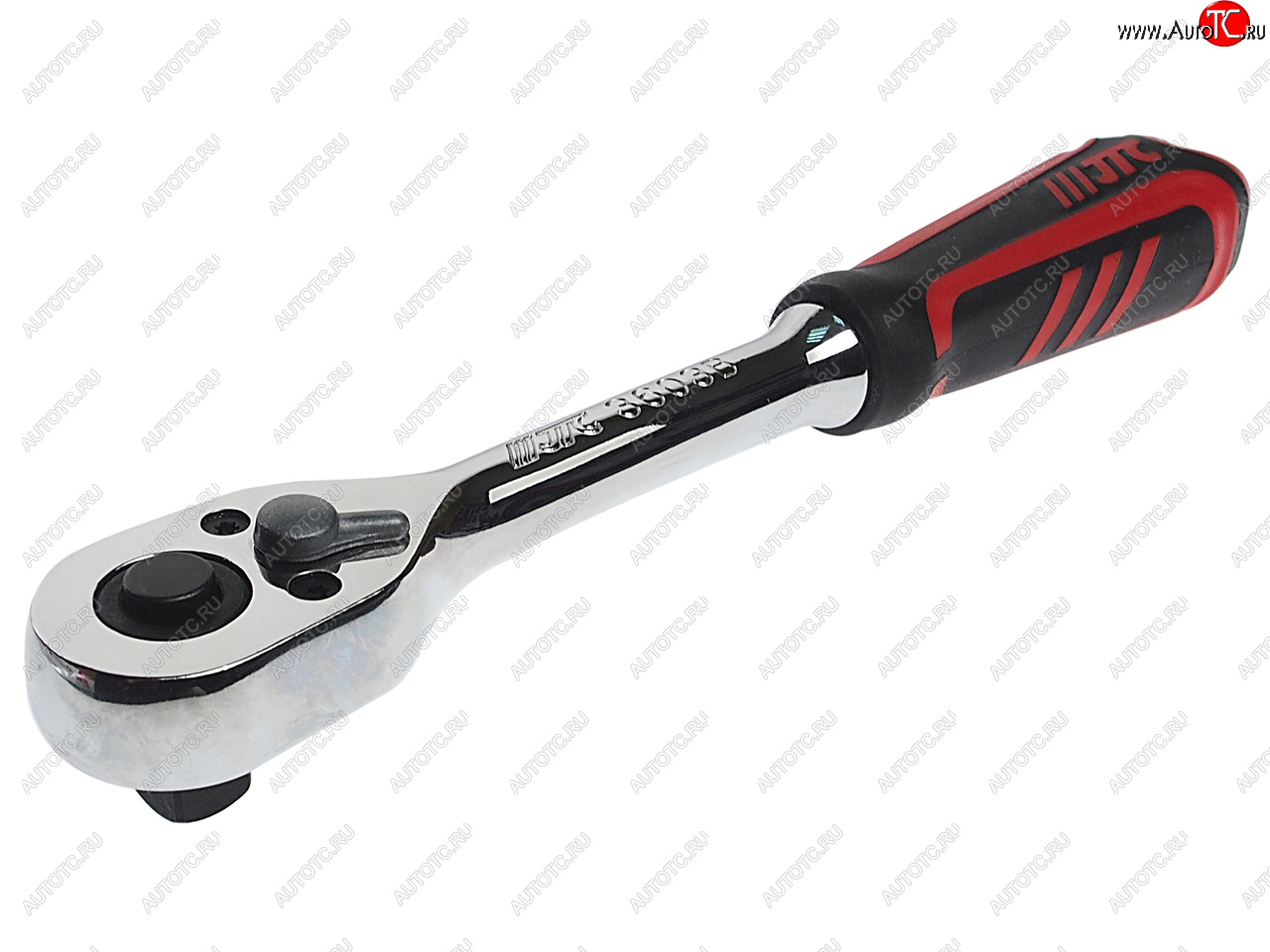 1 499 р. Ключ трещотка 38 36 зубьев 202мм резиновая рукоятка JTC JTC TOOLS CO., LTD jtc-3603b  с доставкой в г. Кемерово