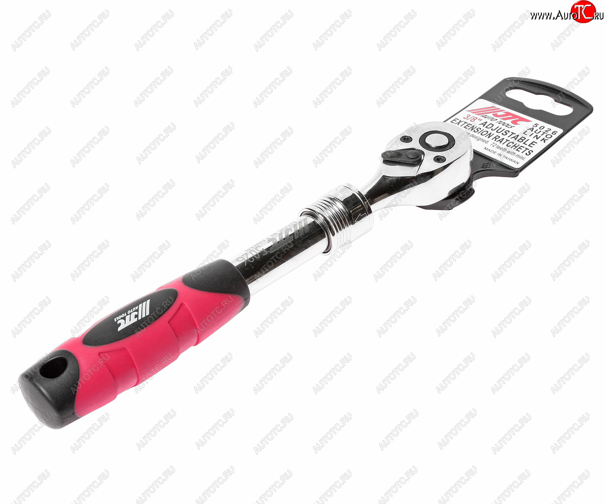 2 559 р. Ключ трещотка 38 72 зуба 215-315мм телескопический JTC JTC TOOLS CO., LTD jtc-5026  с доставкой в г. Кемерово