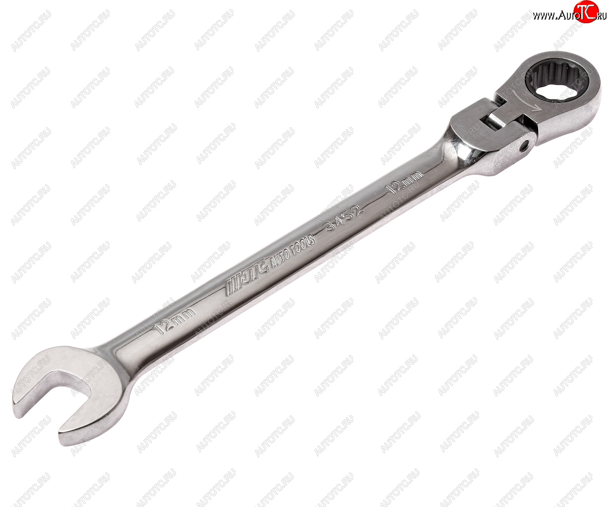1 739 р. Ключ комбинированный 12х12мм трещоточный шарнирный JTC JTC TOOLS CO., LTD jtc-3452  с доставкой в г. Кемерово