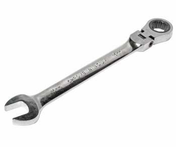 2 169 р. Ключ комбинированный 16х16мм трещоточный шарнирный JTC JTC TOOLS CO., LTD jtc-3456  с доставкой в г. Кемерово. Увеличить фотографию 1