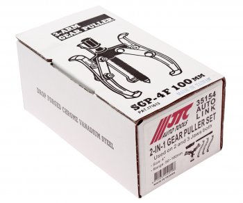 4 649 р. Съемник подшипников 3-х лапый 50-102мм 4 JTC JTC TOOLS CO., LTD jtc-35154  с доставкой в г. Кемерово. Увеличить фотографию 3