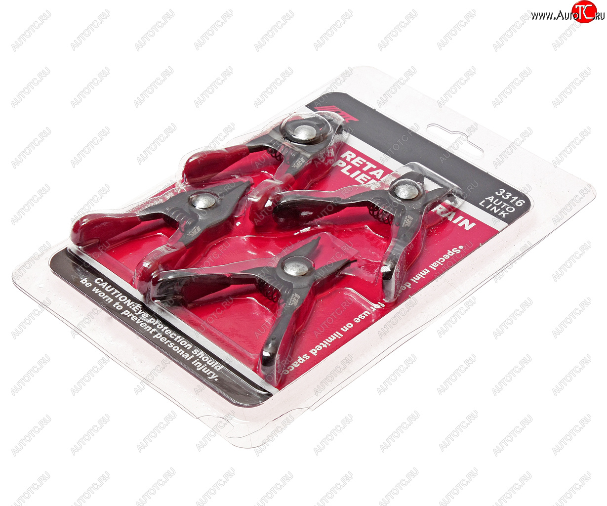 2 099 р. Съемник колец стопорных мини набор 4 предмета JTC JTC TOOLS CO., LTD jtc-3316  с доставкой в г. Кемерово