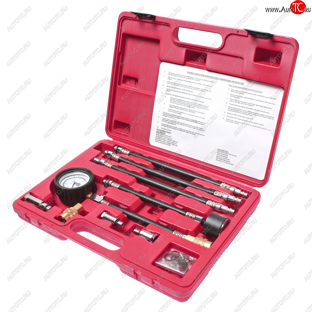 16 999 р. Компрессометр бензин с адаптерами JTC JTC TOOLS CO., LTD jtc-jw0099  с доставкой в г. Кемерово