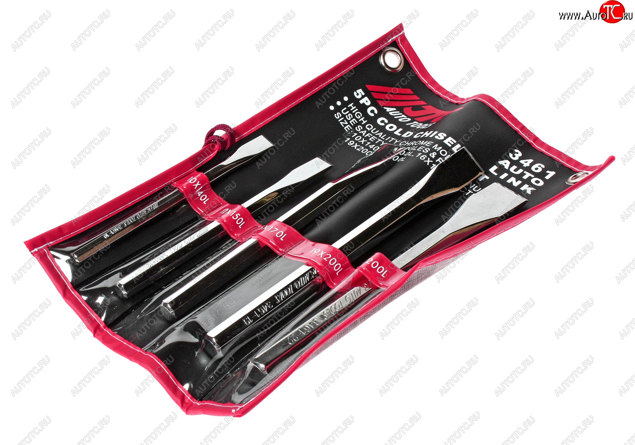 3 599 р. Набор зубил 10-22мм 5 предметов JTC JTC TOOLS CO., LTD jtc-3461  с доставкой в г. Кемерово