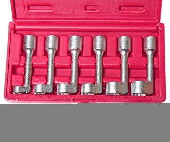 9 299 р. Набор ключей разрезных 12-19мм L-образных 6 предметов JTC JTC TOOLS CO., LTD jtc-4757  с доставкой в г. Кемерово. Увеличить фотографию 2