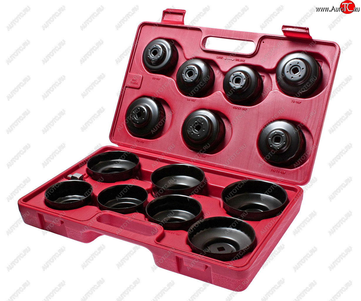 6 399 р. Съемник фильтров масляных 14 предметов чашка в кейсе JTC JTC TOOLS CO., LTD jtc-jw0001  с доставкой в г. Кемерово