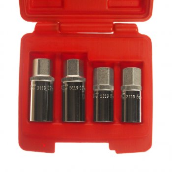 4 499 р. Набор шпильковертов 6-12мм 4 предмета в кейсе JTC JTC TOOLS CO., LTD jtc-3119  с доставкой в г. Кемерово. Увеличить фотографию 2