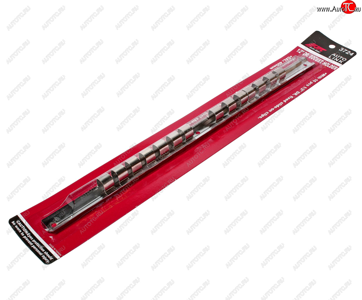 389 р. Держатель головок 12 L=400мм стальная рейка 16шт. JTC JTC TOOLS CO., LTD jtc-3724  с доставкой в г. Кемерово