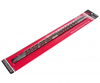 295 р. Держатель головок 38 L=400мм стальная рейка 16шт. JTC JTC TOOLS CO., LTD jtc-3723  с доставкой в г. Кемерово. Увеличить фотографию 1