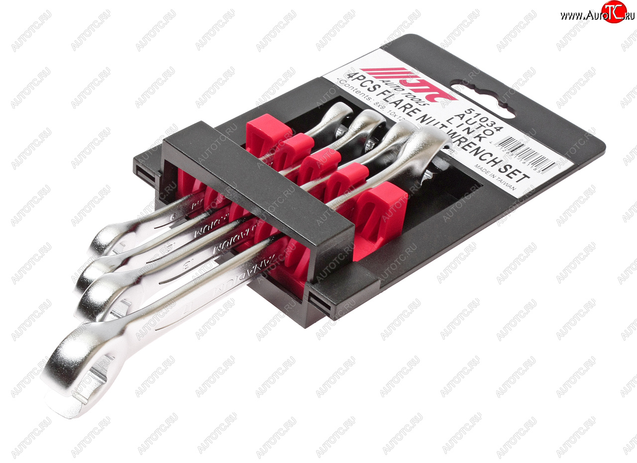 3 299 р. Набор ключей разрезных 8-17мм двухсторонних 4 предмета JTC JTC TOOLS CO., LTD jtc-51034  с доставкой в г. Кемерово
