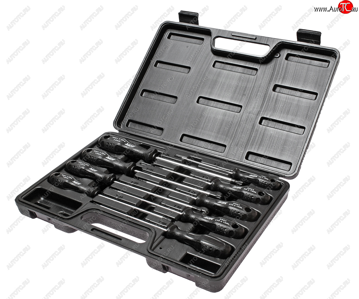3 499 р. Набор отверток TORX T8х100мм-T40х150мм 9 предметов JTC JTC TOOLS CO., LTD jtc-3301  с доставкой в г. Кемерово