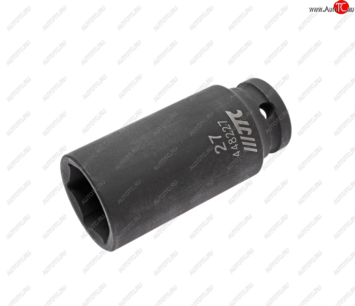 999 р. Головка торцевая 12 27мм ударная глубокая L=82мм JTC JTC TOOLS CO., LTD jtc-448227  с доставкой в г. Кемерово