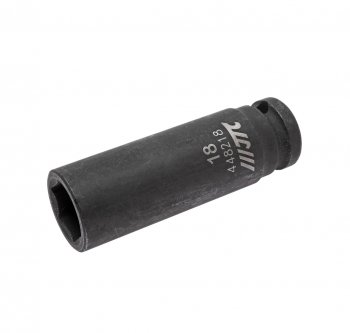 699 р. Головка торцевая 12 18мм ударная глубокая L=82мм JTC JTC TOOLS CO., LTD jtc-448218  с доставкой в г. Кемерово. Увеличить фотографию 1