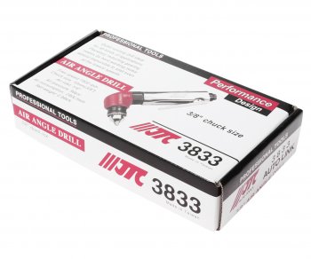 12 999 р. Дрель пневматическая 10мм 1900обмин. 90PSI угловая JTC JTC TOOLS CO., LTD jtc-3833  с доставкой в г. Кемерово. Увеличить фотографию 3