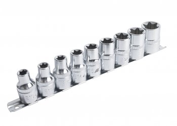 3 599 р. Набор головок торцевых 12 TORX Е10-Е24 9 предметов JTC JTC TOOLS CO., LTD jtc-h409e  с доставкой в г. Кемерово. Увеличить фотографию 2