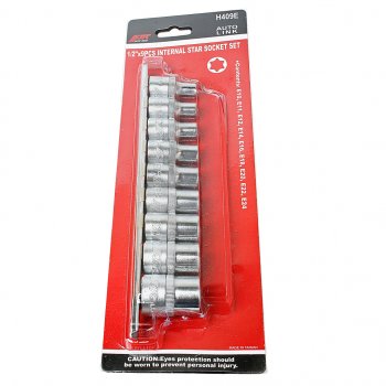 3 599 р. Набор головок торцевых 12 TORX Е10-Е24 9 предметов JTC JTC TOOLS CO., LTD jtc-h409e  с доставкой в г. Кемерово. Увеличить фотографию 5