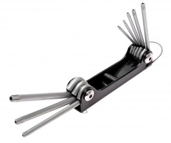 1 129 р. Набор ключей TORX Т9Н-Т40Н складных с отверстием 8 предметов JTC JTC TOOLS CO., LTD jtc-3503  с доставкой в г. Кемерово. Увеличить фотографию 1
