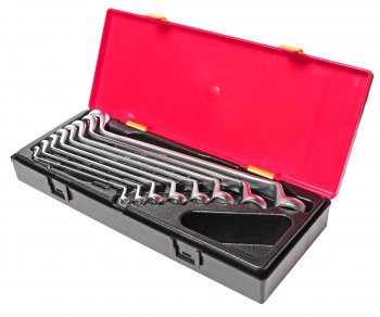 8 499 р. Набор ключей накидных 6-24мм 75град. 8 предметов в кейсе JTC JTC TOOLS CO., LTD jtc-k6081  с доставкой в г. Кемерово. Увеличить фотографию 1