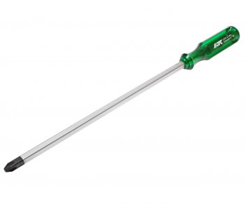 1 029 р. Отвертка крестовая PH 4.0x300мм со сквозным стержнем (сталь Cr-Mo) JTC JTC TOOLS CO., LTD jtc-3209  с доставкой в г. Кемерово. Увеличить фотографию 1