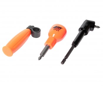 1 999 р. Отвертка с набором бит с угловым переходником 90град. JTC JTC TOOLS CO., LTD jtc-3701  с доставкой в г. Кемерово. Увеличить фотографию 1