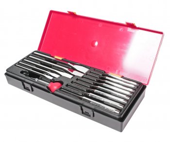 9 799 р. Набор выколоток и зубил с кернером 14 предметов в кейсе JTC JTC TOOLS CO., LTD jtc-k8141  с доставкой в г. Кемерово. Увеличить фотографию 1