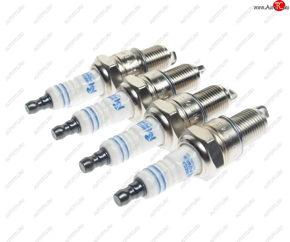 429 р. Свеча зажигания HYUNDAI Sonata (2.0),Santa Fe (2.4) KIA Sorento (2.4) DAEWOO Nexia (4шт.) MEGAPOWER MEGAPOWER 370-31-093  с доставкой в г. Кемерово