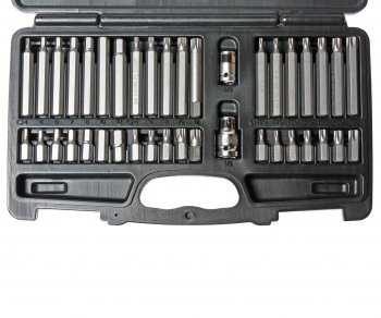 4 069 р. Набор бит 12 38 SPLINE, TORX, HEX с держателем 40 предметов в кейсе JTC JTC TOOLS CO., LTD jtc-3965  с доставкой в г. Кемерово. Увеличить фотографию 2
