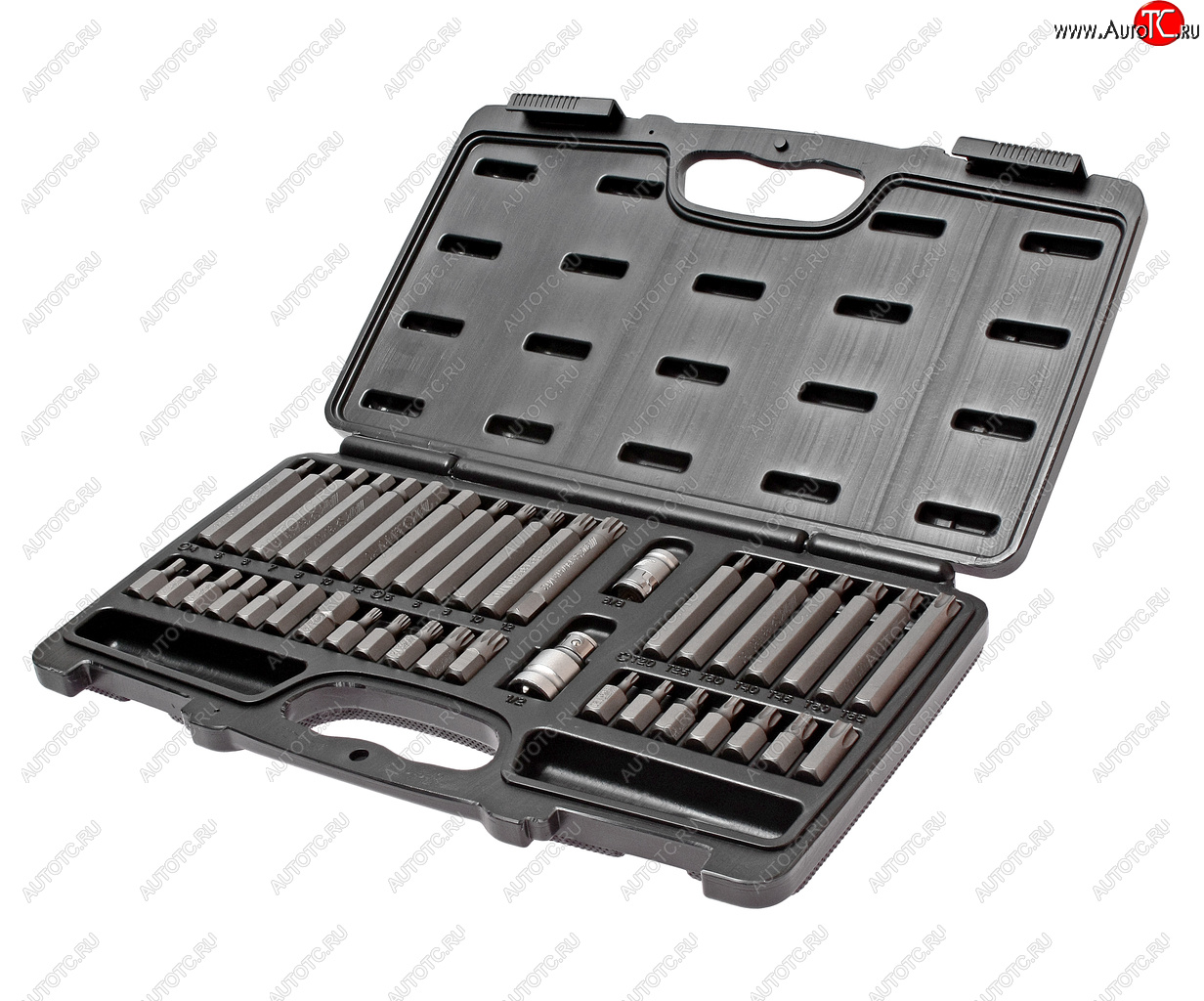4 069 р. Набор бит 12 38 SPLINE, TORX, HEX с держателем 40 предметов в кейсе JTC JTC TOOLS CO., LTD jtc-3965  с доставкой в г. Кемерово