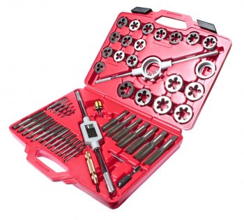 30 949 р. Набор метчиков и плашек 51 предмет в кейсе JTC JTC TOOLS CO., LTD jtc-5214  с доставкой в г. Кемерово. Увеличить фотографию 1