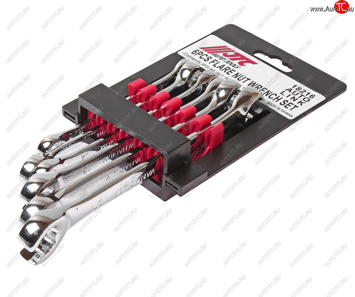 4 699 р. Набор ключей разрезных 8-17мм двухсторонних 6 предметов JTC JTC TOOLS CO., LTD jtc-18216  с доставкой в г. Кемерово