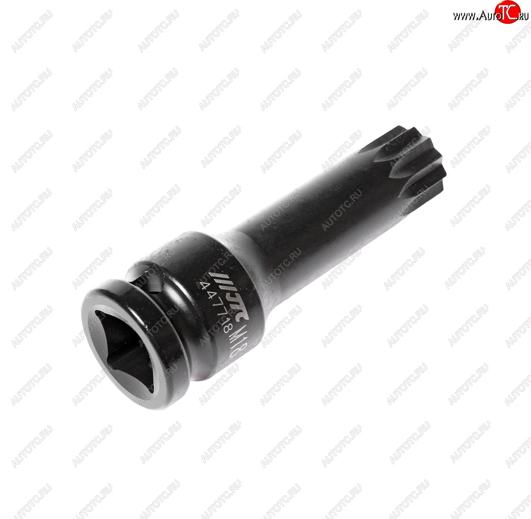999 р. Бита-головка 12 SPLINE М18 ударная L=78мм JTC JTC TOOLS CO., LTD jtc-447718  с доставкой в г. Кемерово
