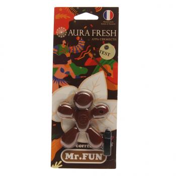 208 р. Ароматизатор на дефлектор полимерный (coffee) 23г Mr.Fun AURA FRESH AURA FRESH 23463  с доставкой в г. Кемерово. Увеличить фотографию 1