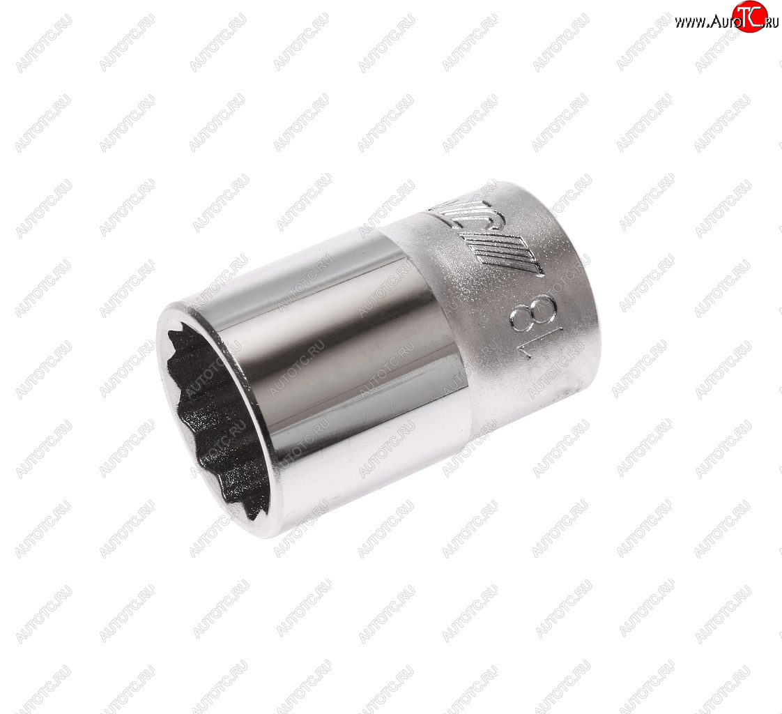 202 р. Головка торцевая 12 18мм 12-ти гранная L=38мм JTC JTC TOOLS CO., LTD jtc-43918  с доставкой в г. Кемерово