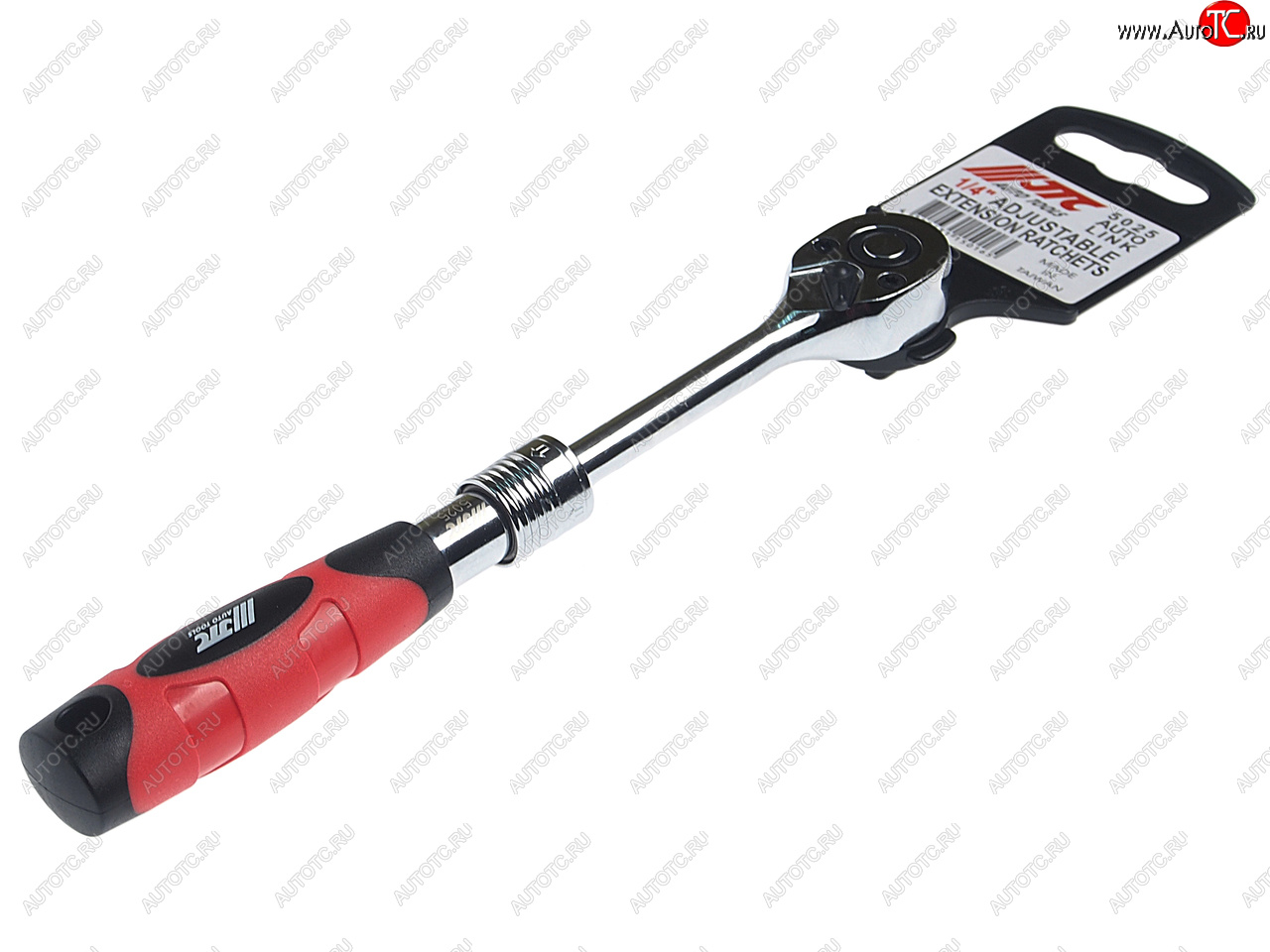 2 789 р. Ключ трещотка 14 72 зуба 150-200мм телескопический JTC JTC TOOLS CO., LTD jtc-5025  с доставкой в г. Кемерово