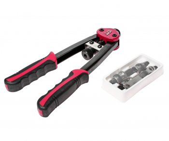 7 649 р. Заклепочник 325мм 5,6,8,10мм ручной резьбовой JTC JTC TOOLS CO., LTD jtc-5218n  с доставкой в г. Кемерово. Увеличить фотографию 2