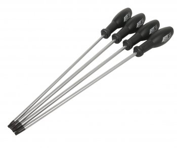 3 399 р. Набор отверток TORX T20х250мм-Т30х250мм удлиненных 4 предмета JTC JTC TOOLS CO., LTD jtc-5115  с доставкой в г. Кемерово. Увеличить фотографию 1