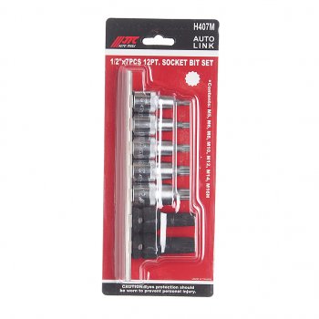 4 599 р. Набор бит-головок 12 SPLINE M5-14, М16Н 7 предметов JTC JTC TOOLS CO., LTD jtc-h407m  с доставкой в г. Кемерово. Увеличить фотографию 2