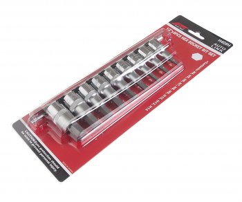 4 949 р. Набор бит-головок 12 HEX H4-H14 9 предметов JTC JTC TOOLS CO., LTD jtc-h409h  с доставкой в г. Кемерово. Увеличить фотографию 2
