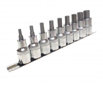 4 949 р. Набор бит-головок 12 HEX H4-H14 9 предметов JTC JTC TOOLS CO., LTD jtc-h409h  с доставкой в г. Кемерово. Увеличить фотографию 1
