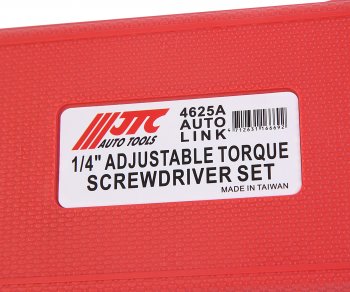 9 899 р. Отвертка динамометрическая 14 с набором бит и адаптеров в кейсе JTC JTC TOOLS CO., LTD jtc-4625a  с доставкой в г. Кемерово. Увеличить фотографию 9