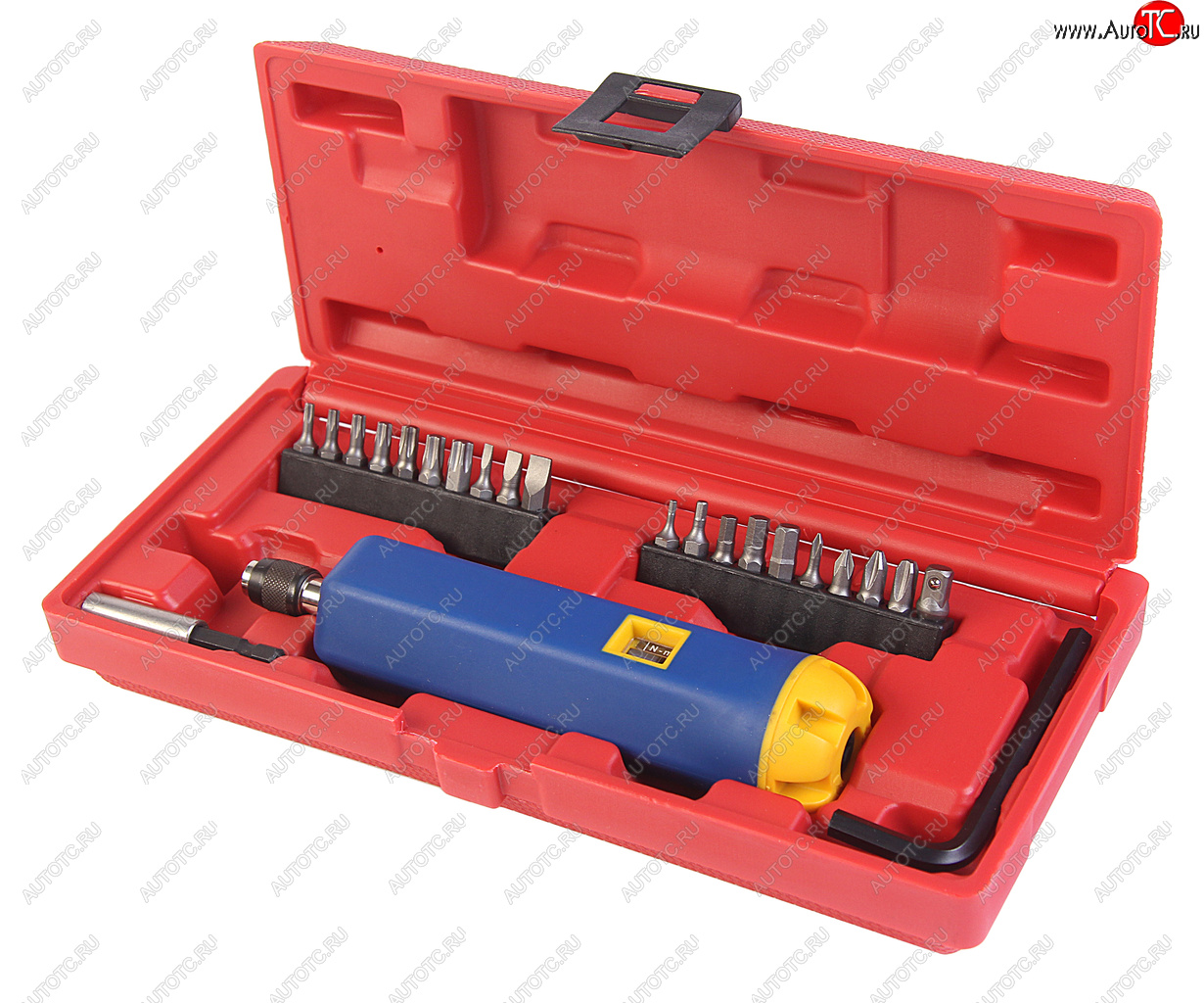 9 899 р. Отвертка динамометрическая 14 с набором бит и адаптеров в кейсе JTC JTC TOOLS CO., LTD jtc-4625a  с доставкой в г. Кемерово
