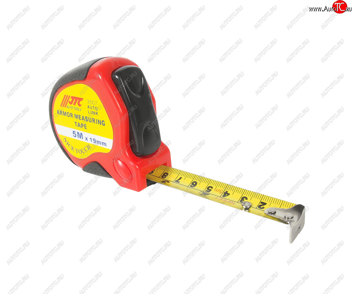 799 р. Рулетка 5м 19мм обрезиненный корпус JTC JTC TOOLS CO., LTD jtc-3507  с доставкой в г. Кемерово