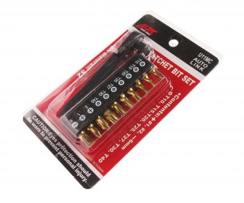 1 299 р. Набор бит 14 SL6, PH1-2, TORX, Т10Н-Т40Н с ключом трещоткой 11 предметов JTC JTC TOOLS CO., LTD jtc-u11mc  с доставкой в г. Кемерово. Увеличить фотографию 2