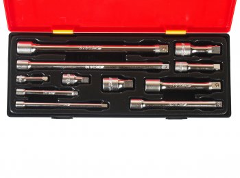 6 599 р. Набор удлинителей 14,38,12 11 предметов в кейсе JTC JTC TOOLS CO., LTD jtc-k1111  с доставкой в г. Кемерово. Увеличить фотографию 2