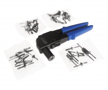 6 399 р. Заклепочник 5,6.3,6.6мм углового типа с заклепками 40шт. JTC JTC TOOLS CO., LTD jtc-5211  с доставкой в г. Кемерово. Увеличить фотографию 1
