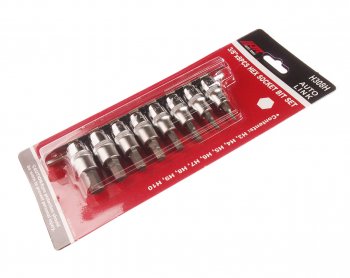2 899 р. Набор бит-головок 38 HEX H3-H10 8 предметов JTC JTC TOOLS CO., LTD jtc-h308h  с доставкой в г. Кемерово. Увеличить фотографию 2