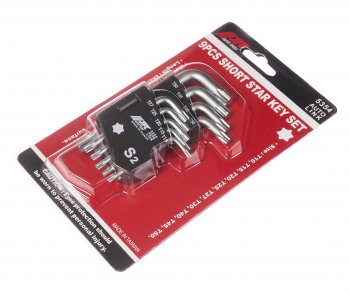 1 379 р. Набор ключей TORX T10-Т50 Г-образных 9 предметов JTC JTC TOOLS CO., LTD jtc-5354  с доставкой в г. Кемерово. Увеличить фотографию 2
