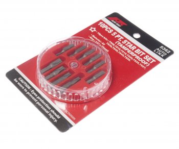 849 р. Набор бит 14 TORX ТS08-TS50 10 предметов в боксе JTC JTC TOOLS CO., LTD jtc-5362  с доставкой в г. Кемерово. Увеличить фотографию 2