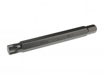 299 р. Бита SPLINE M12х120мм 10мм удлиненная S2 JTC JTC TOOLS CO., LTD jtc-1361212  с доставкой в г. Кемерово. Увеличить фотографию 1