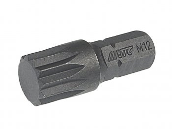 64 р. Бита SPLINE M12х30мм 516 JTC JTC TOOLS CO., LTD jtc-1263012  с доставкой в г. Кемерово. Увеличить фотографию 1